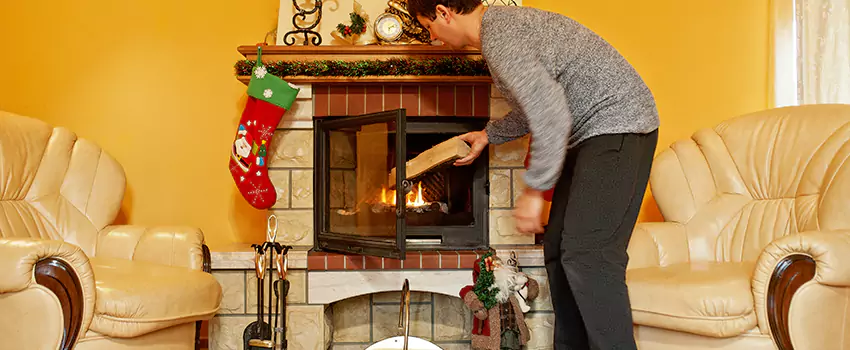 Gas to Wood-Burning Fireplace Conversion Services in Menifee, California