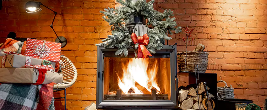 Travis Industries Linear Gas Fireplace Installation in Menifee, California