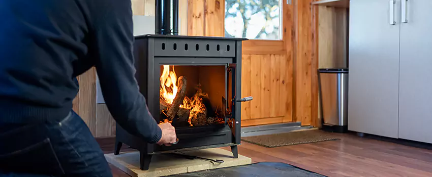 Open Hearth Wood Fireplace Installation in Menifee, CA