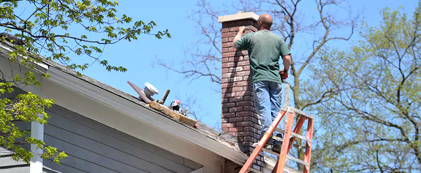 Vinyl and PVC Chimney Flashing Installation in Menifee, CA